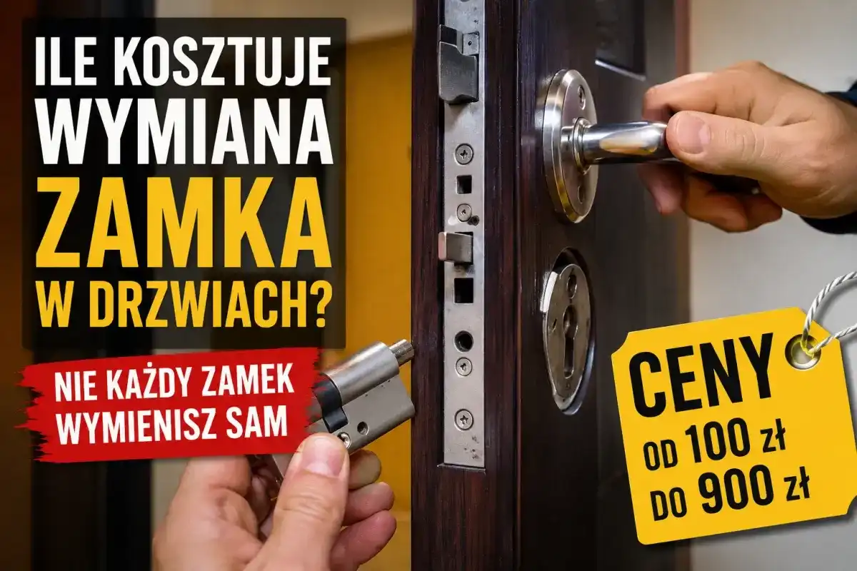 Ile kosztuje wymiana zamka w drzwiach? Sprawdź ceny